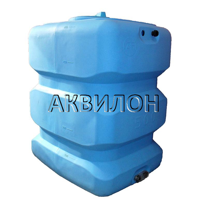 Пластиковый бак для воды ATP 500 литров (синий)
